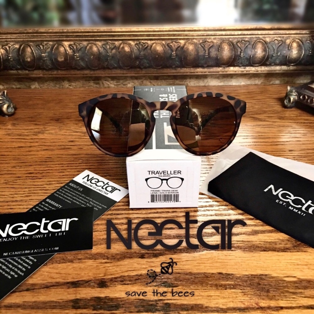 Nectar Polarized Traveller Sunnies NIB